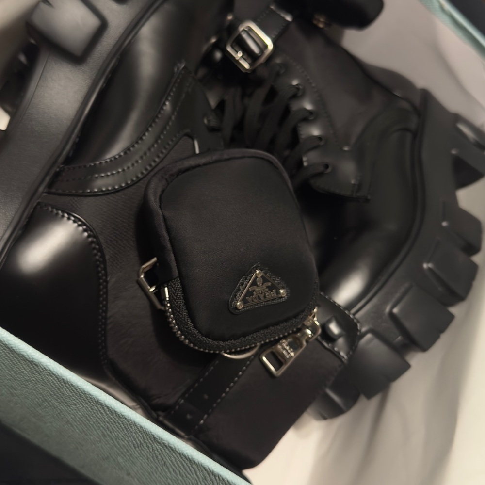 Prada Black Boots